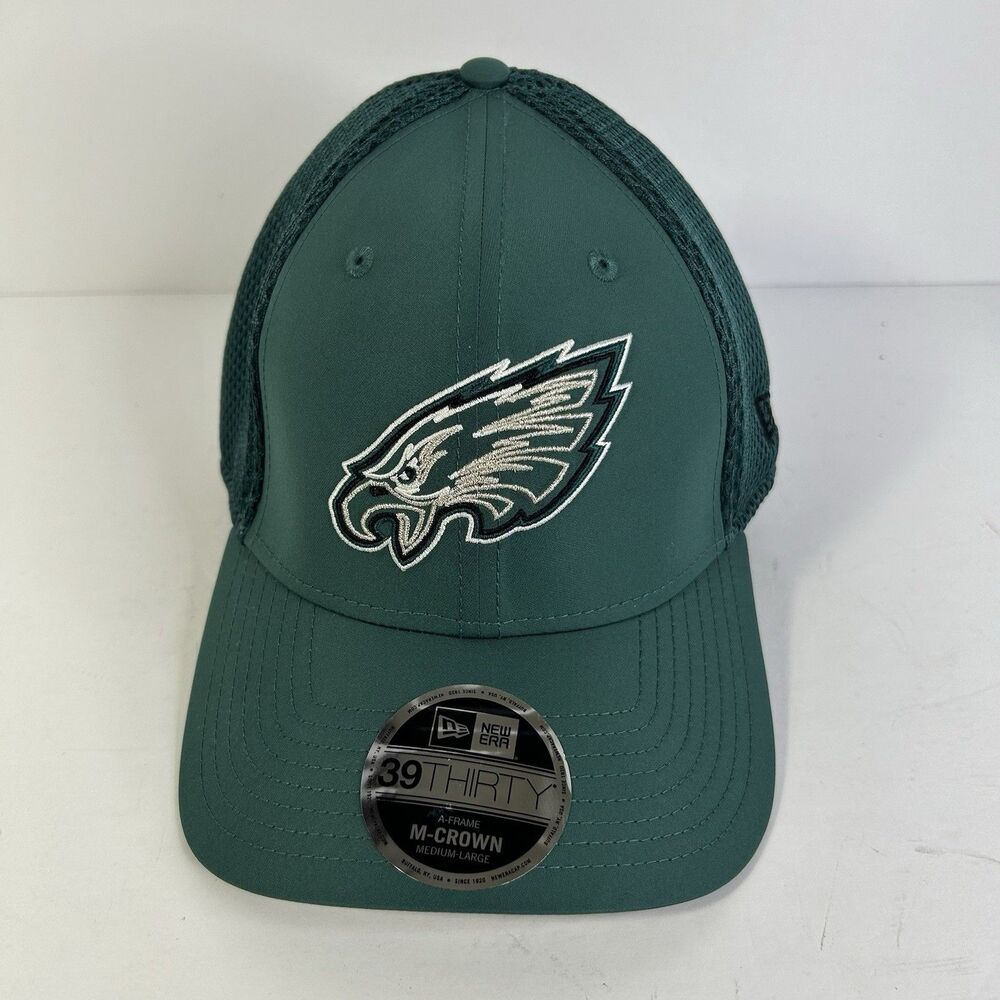 Philadelphia Eagles New Era 39Thirty Hat Mens Fitted Large / XL NEW